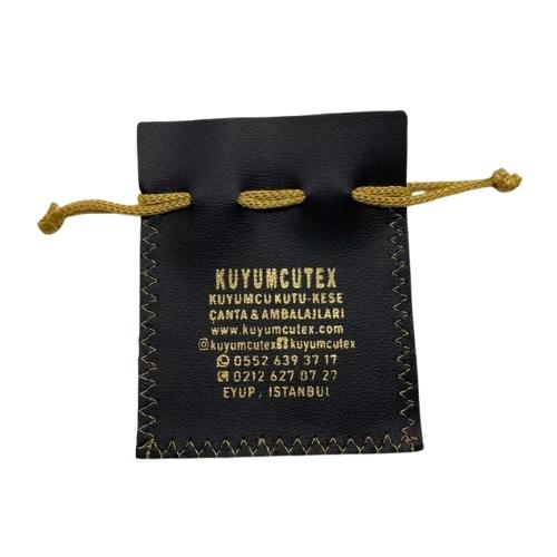 ZİKZAKLI KARE KESE SUNİ DERİ